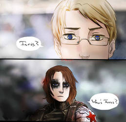 Winter Soldier Hetalia America and Lithuania