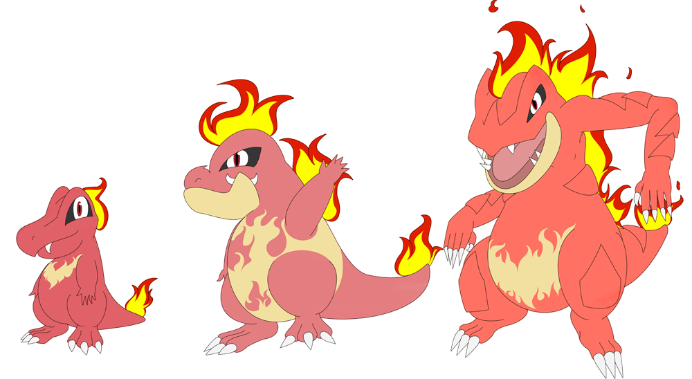 Fire Totodile Evolution Line By Evilfurryskull On Deviantart Fire Totodile Evolution Line By Evilfurryskull On Deviantart