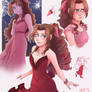 Aerith (Wall Market outfits)