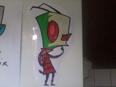 My drawing of Zim