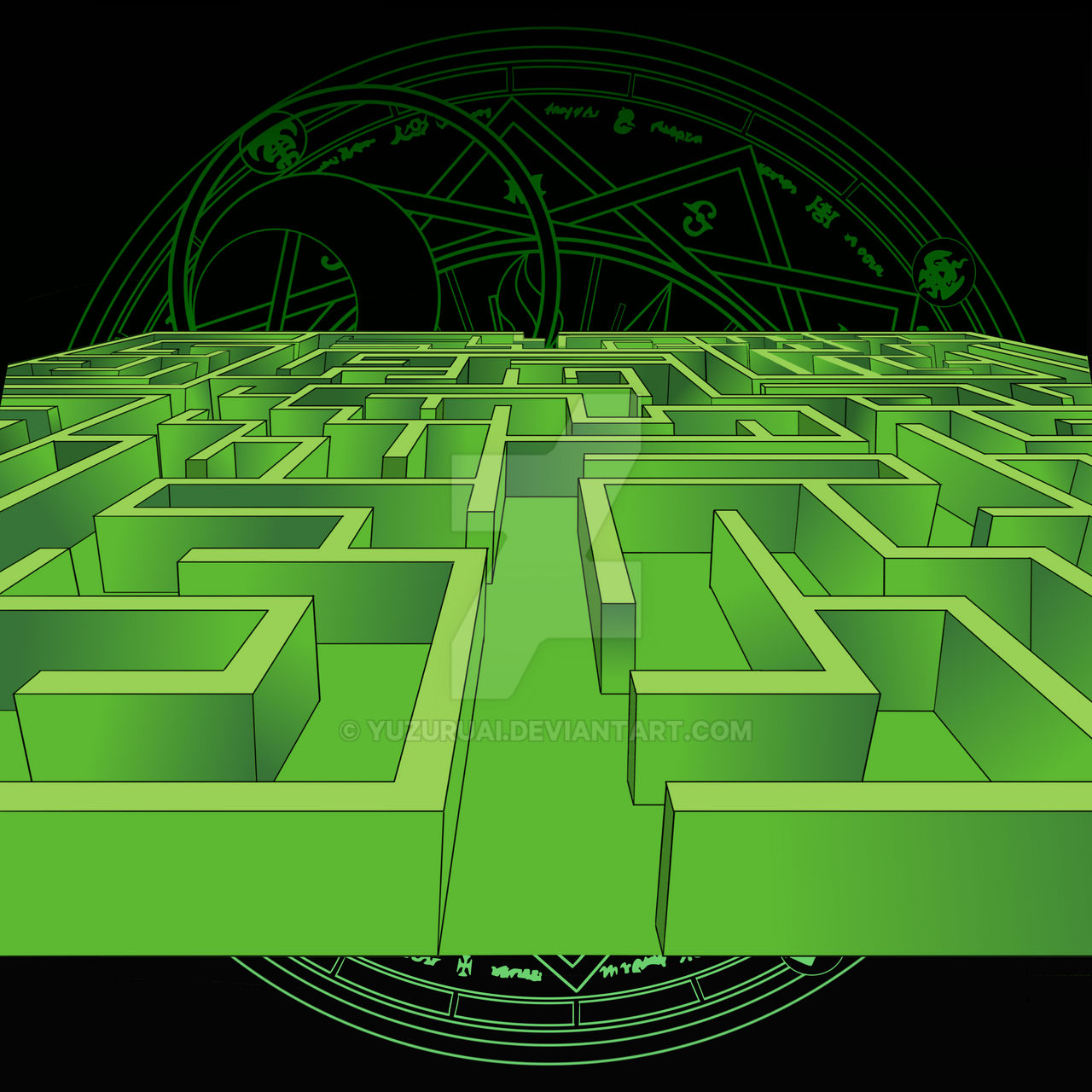 Simple Maze Deviantart 28.-The Maze - Mei by YuzuruAi on DeviantArt