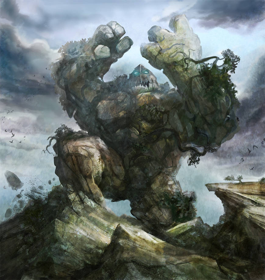 Earth Elemental by stevegoad on DeviantArt