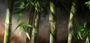 Bamboo Stalks