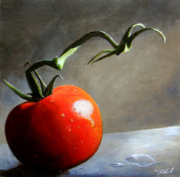 The Lone Tomato - Acrylic
