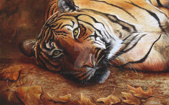 Bengal Tiger Oil Painting