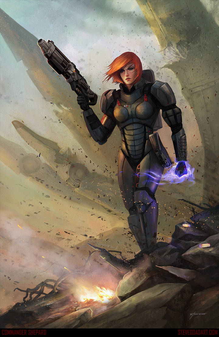 Commander Shepard by stevegoad on DeviantArt
