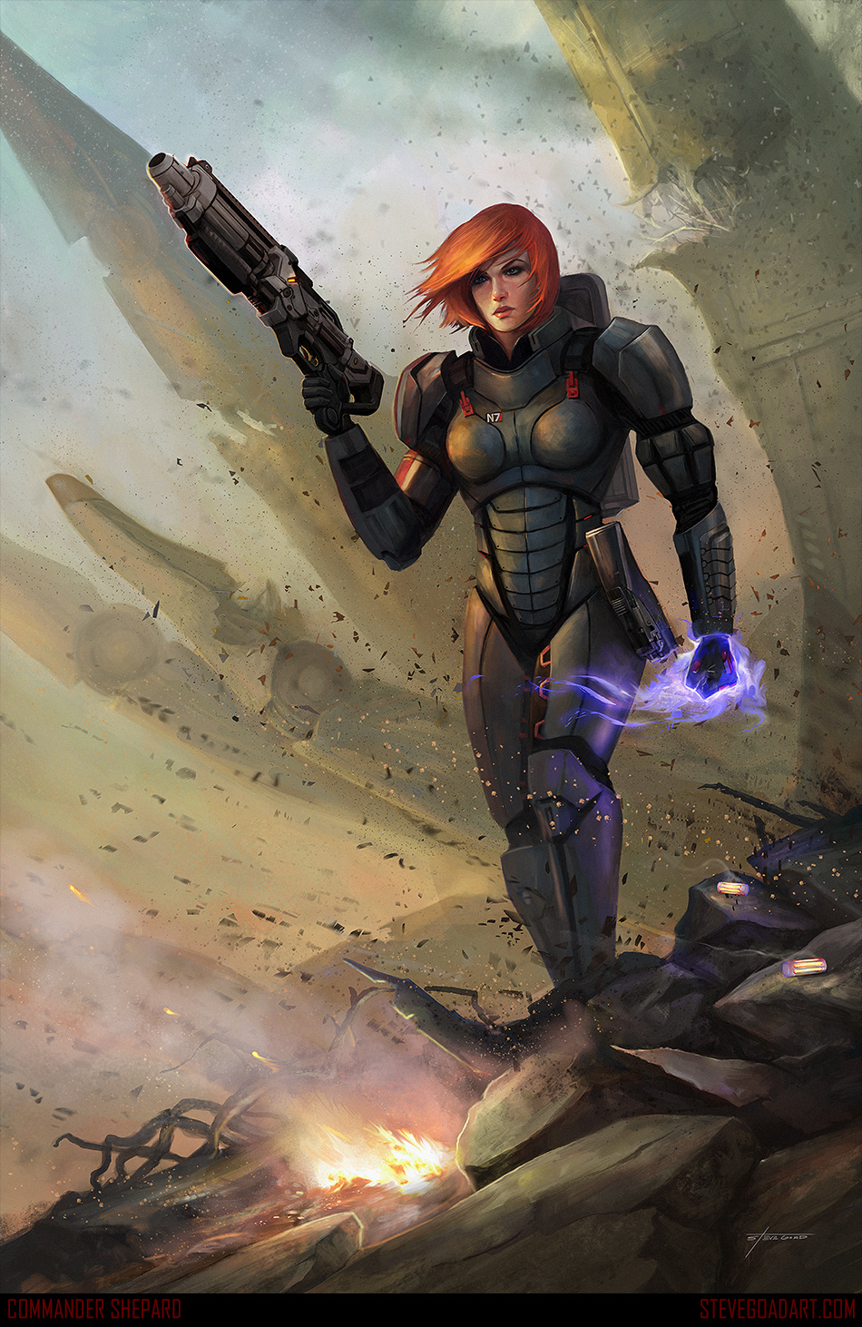Commander Shepard by stevegoad on DeviantArt