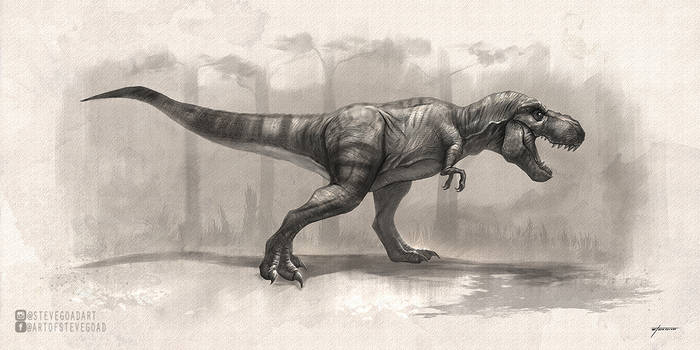 T-Rex Drawing