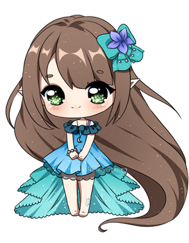 Smol chibi - expirimental oc Aya