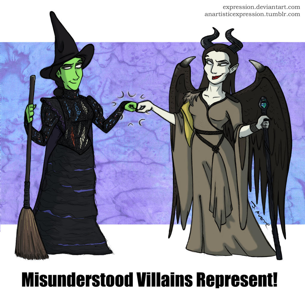 Misunderstood Villains Represent!