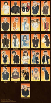 The Cast of Skulduggery Pleasant Part Four