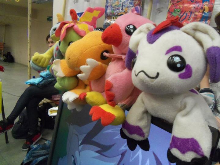 Digi plushies