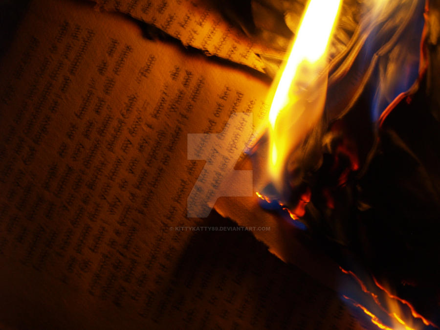 burning book pages .5.