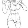 Commission - Boxing Girl