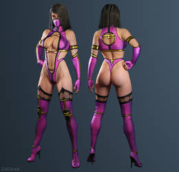 Mileena - Mortal Kombat (2011) custom