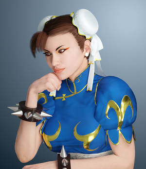 Chun Li - SFII portrait