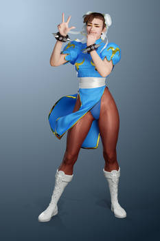 Chun Li - SFIII win pose