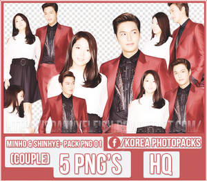 Lee Min Ho / Park Shin Hye (COUPLE) - PACK PNG#01