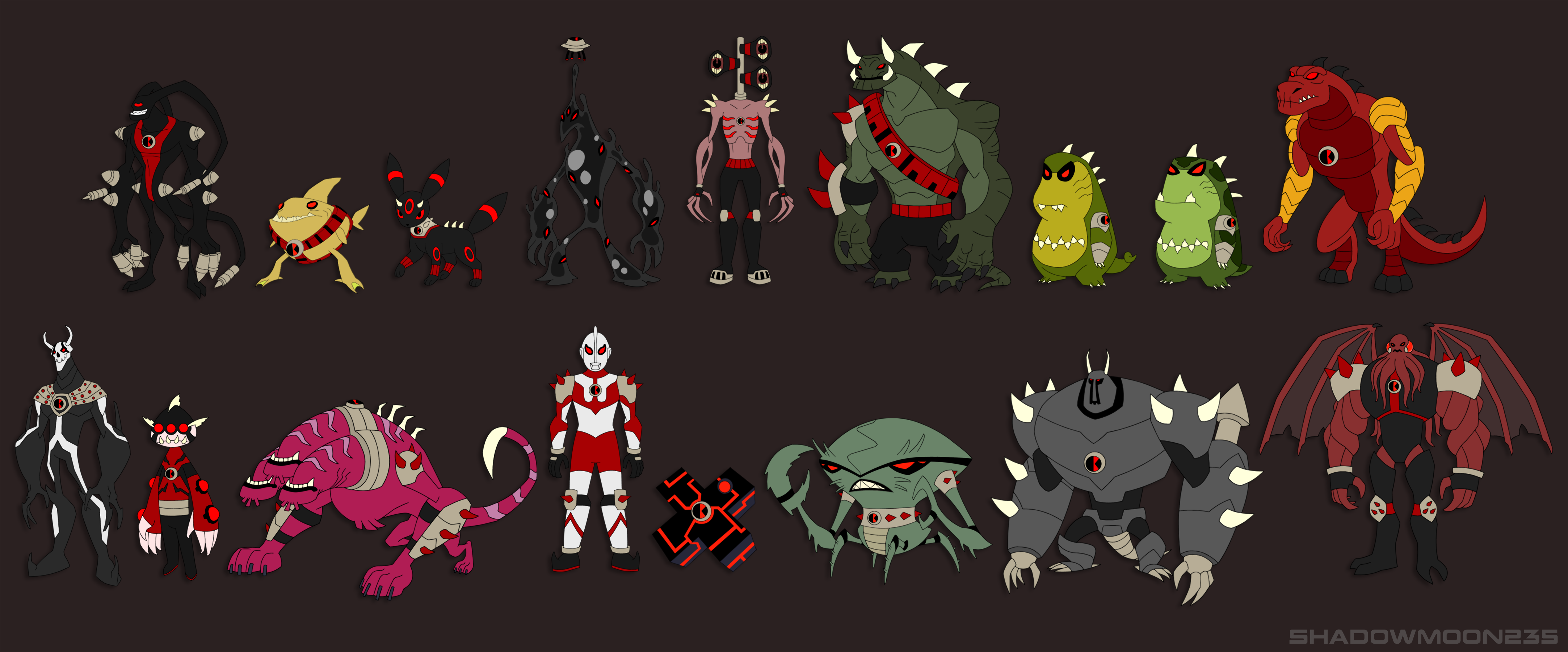 Ben 10 Omniverse Aliens by DanOcean on DeviantArt