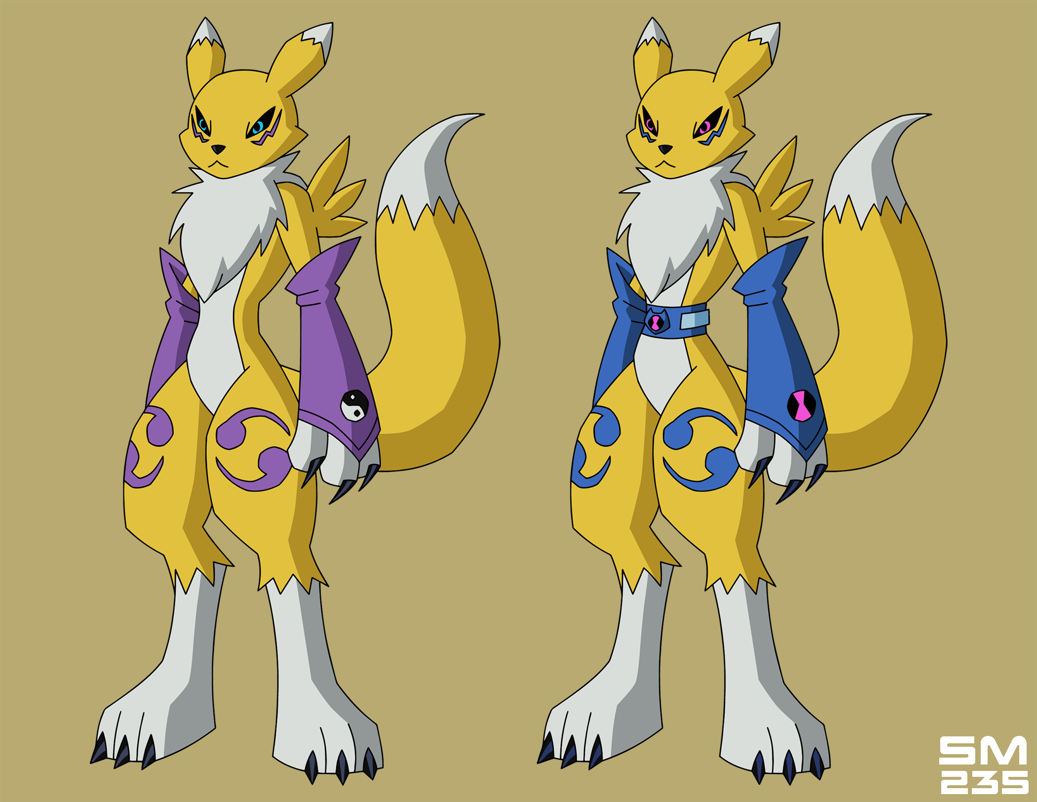 Enmamon Renamon (OV) by ShadowMoon235 on DeviantArt