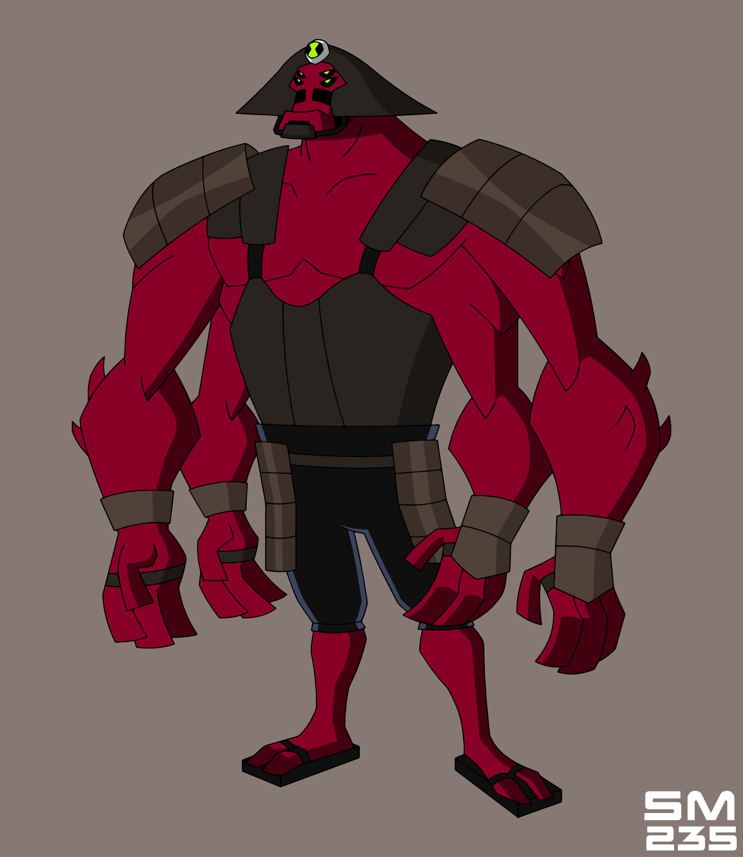 Sumon Clasher Sumo Slammers Four Arms by ShadowMoon235 on DeviantArt