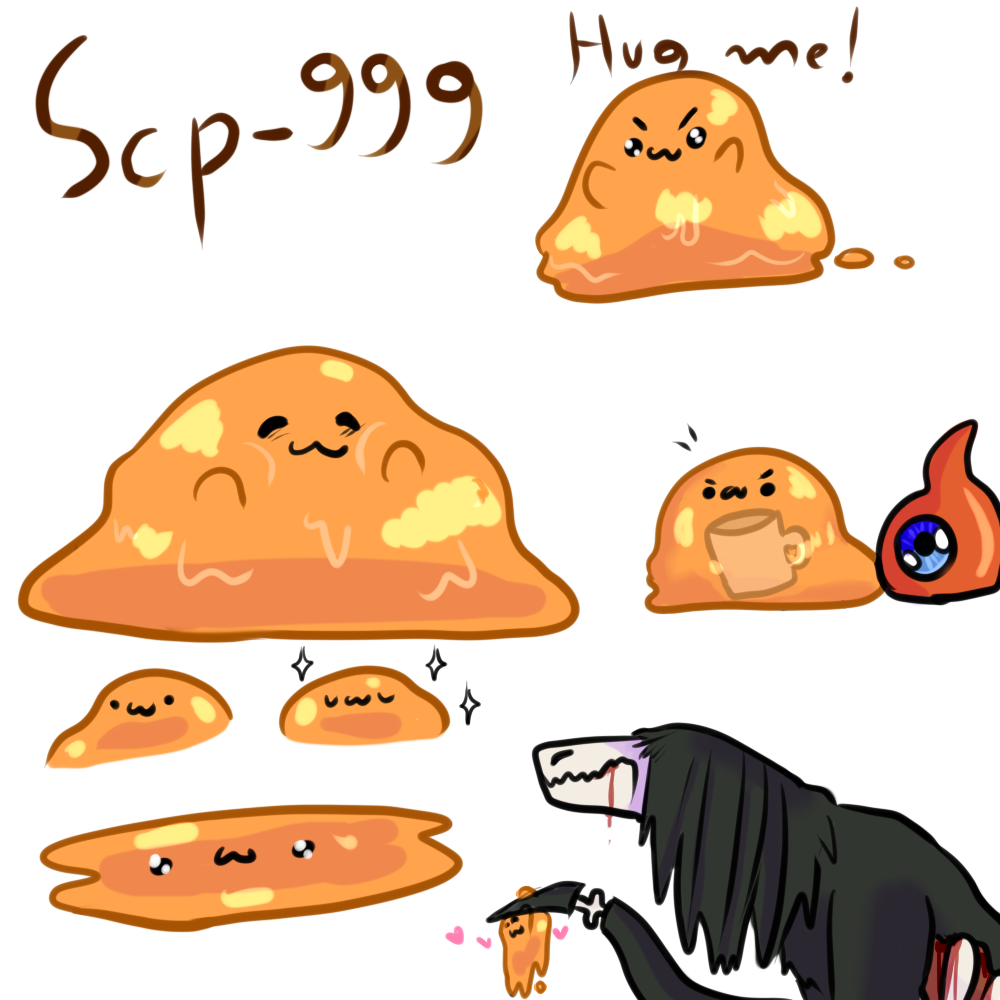 Scp 999 cute art 🙂😘😶😊