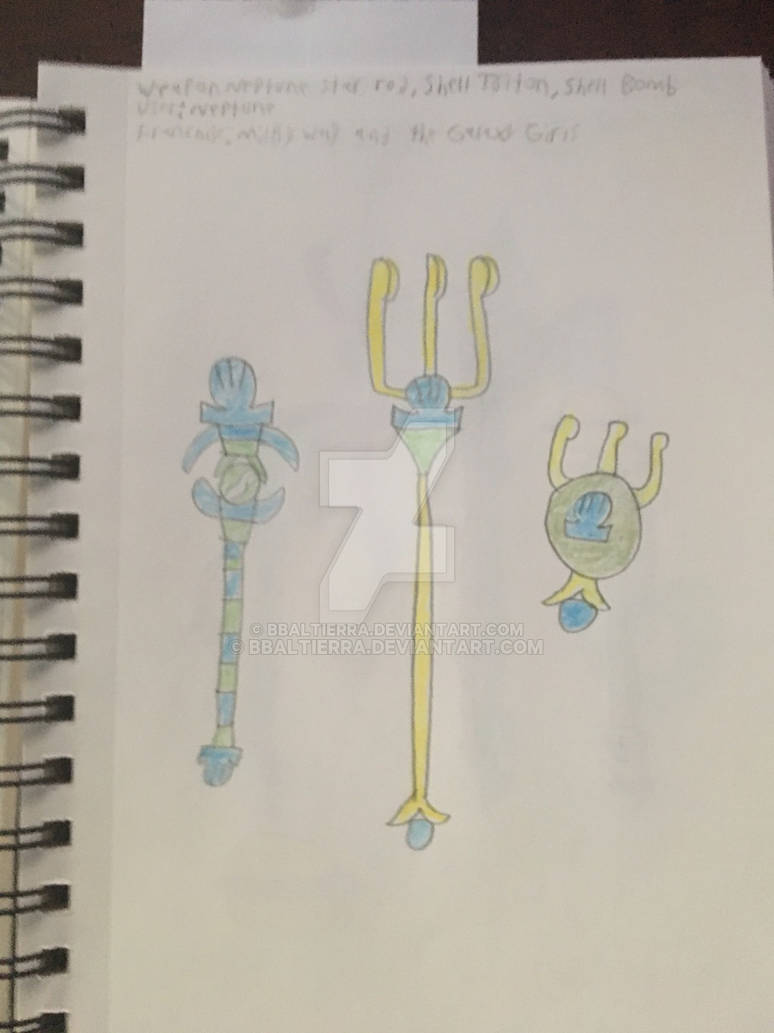 Star Shell Rod Seashell star rod, Shell triton, sea bomb by Bbaltierra on DeviantArt