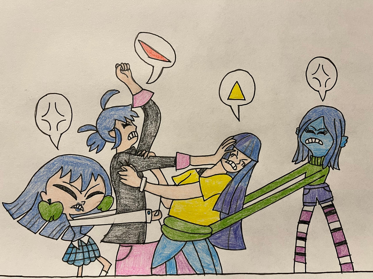 One Tough Argument by Bbaltierra on DeviantArt