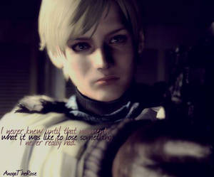 Sherry Birkin : I never knew until that moment