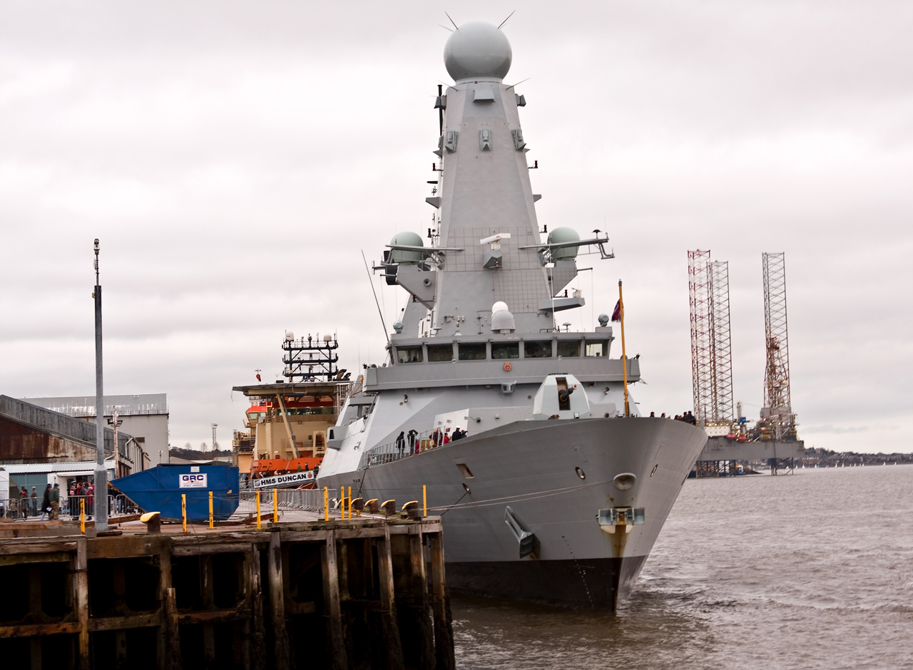 HMS Duncan Type 45 Destroyer VI