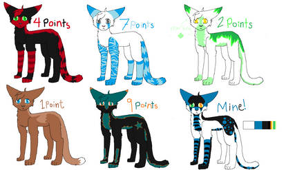 Cat Adoptables 1