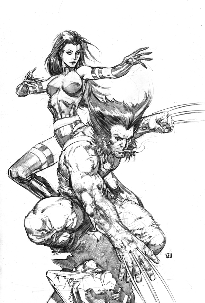 Wolvie and Psylocke