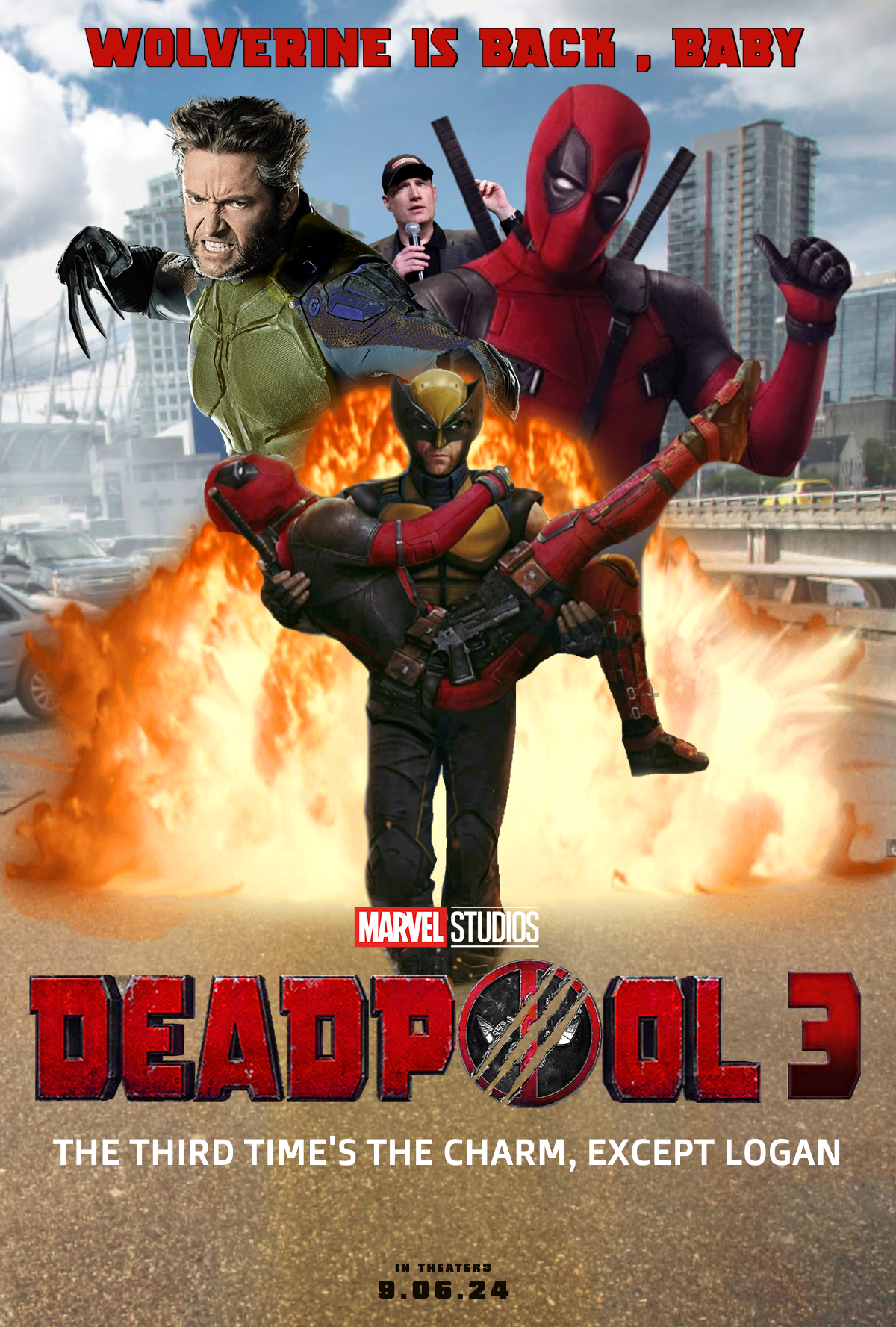ArtStation - deadpool 3 poster