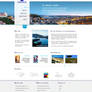 Travel agency homepage