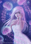 Jellyfish princess by ARiA-Illustration