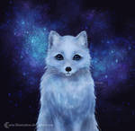 Arctic Fox by ARiA-Illustration