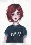 MEH by ARiA-Illustration