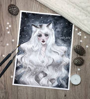 Arctic Fox girl