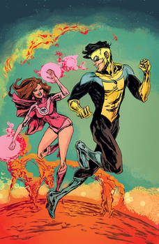 Invincible and Atom Eve