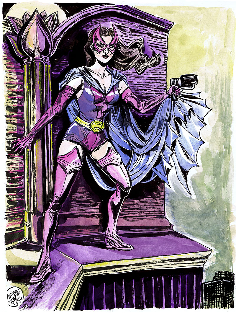 HeroesCon '12 pre-commission: Huntress by mysteryming