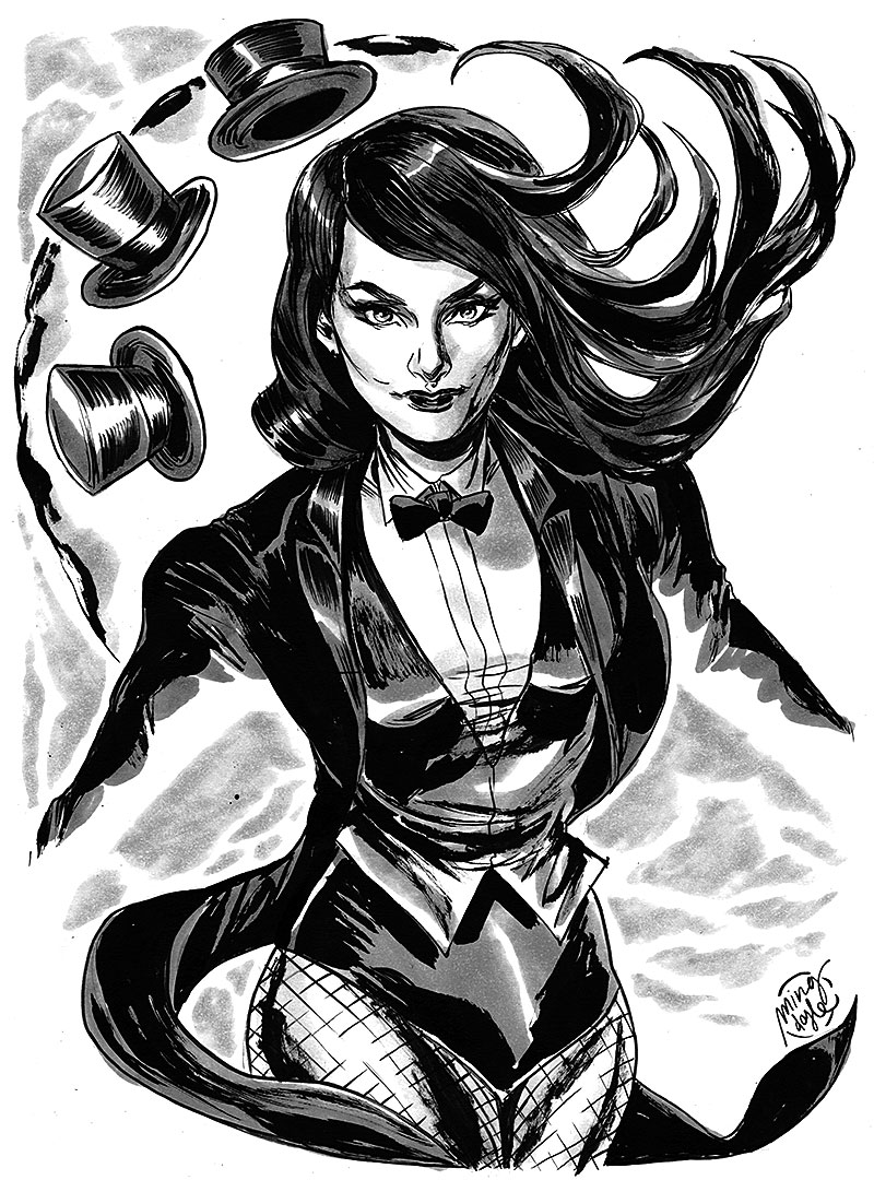 HeroesCon '12 pre-commission: Zatanna!