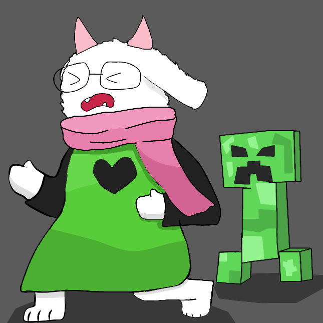 Minecraft Chef Ralsei Ralsei in Minecraft.. Bad idea by GaedufWortel on DeviantArt