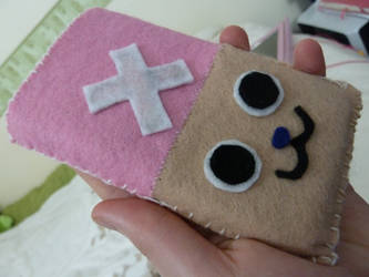 Tony Tony Chopper felt phone case