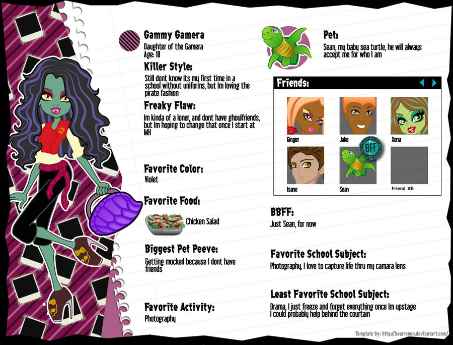 Gammy Gammy's Profile Page by Vikkyruiz1618 on DeviantArt