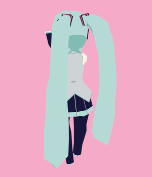 Low-Poly Hatsune Miku