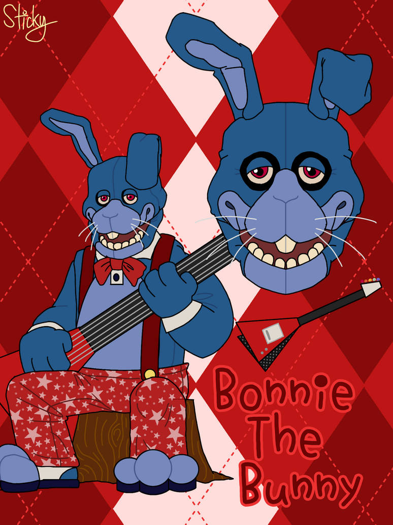 Bonie Rabbit Reimagined Bonnie The Bunny by AStickManNamedSticky on DeviantArt