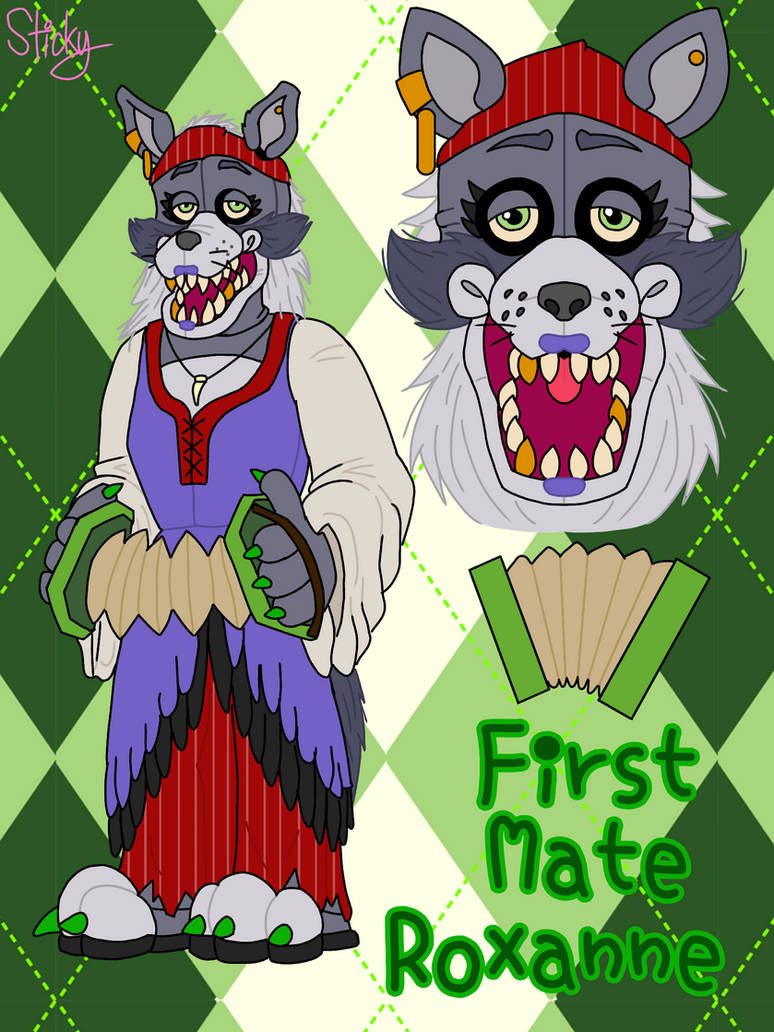 Reimagined Roxanne Wolf by AStickManNamedSticky on DeviantArt