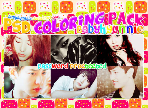 FIRST PSD COLORING PACK