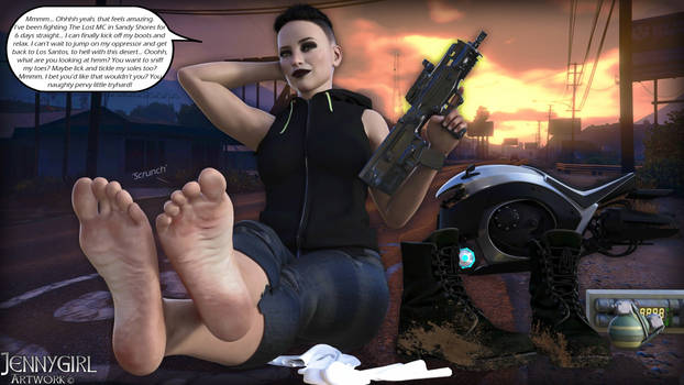 JillyBean's Sweaty Feet [GTA Online]
