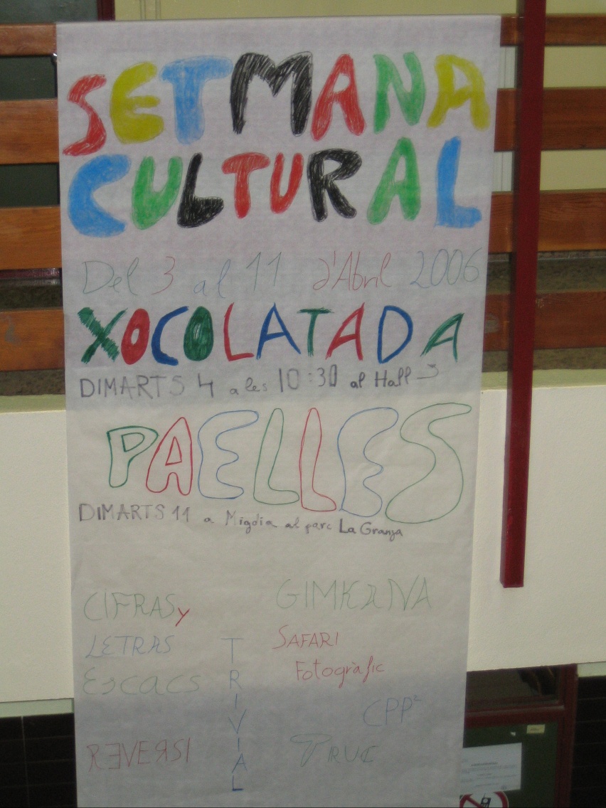 Cartell Setmana Cultural